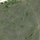 Illustration for article titled What the hell is this massive pentagram doing in Kazakhstan?